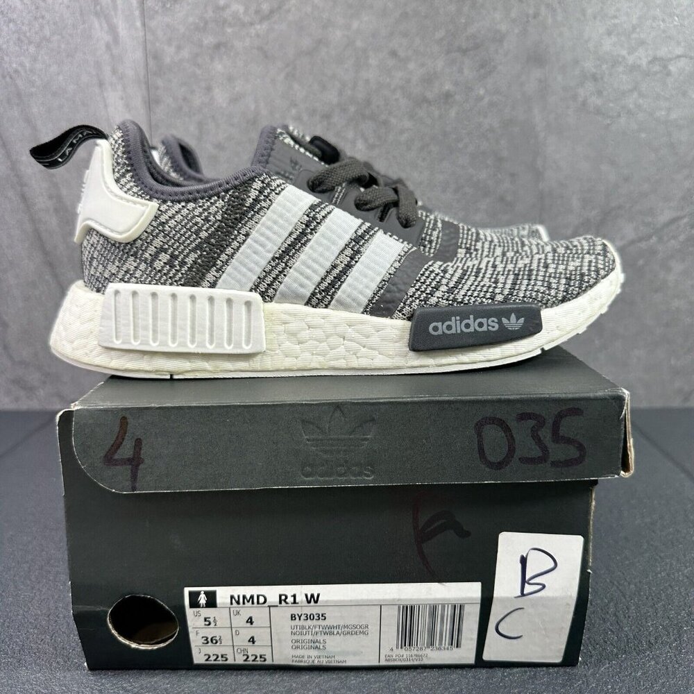 Adidas NMD R1 Midnight Grey 2017 Size 5.5 Womens Shoes